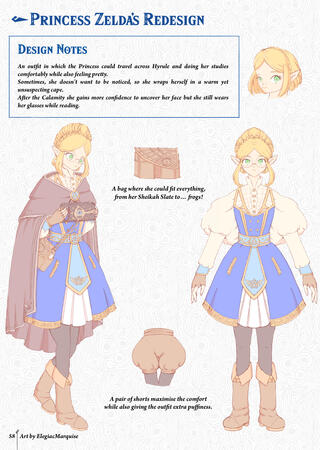 My Princess Zelda's Redesign - Made in 2022